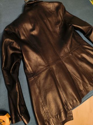 Chaquetón de piel auténtica para señora