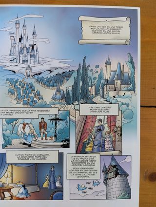 Cuentos Disney. Mulan, La Cenicienta, Blancanieves