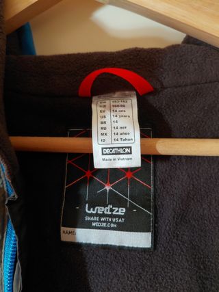 Chaqueta de esquí para niño