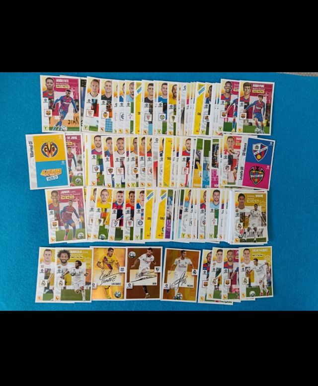 120 cromos liga este 20-21