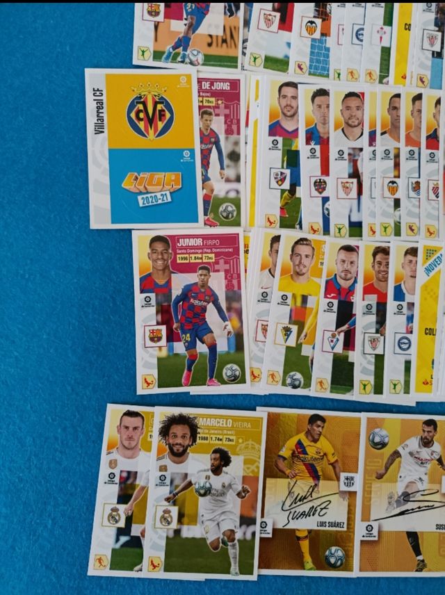120 cromos liga este 20-21