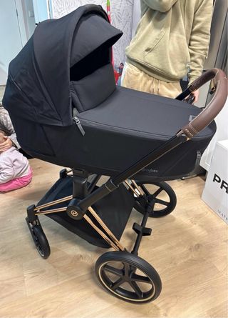 Carro Cybex Priam Platinum capazo + silla de paseo
