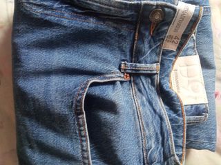 Vaquero azul D98 Stradivarius T 42