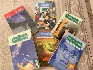 Surtido de libros en valenciano (ed. Bromera)