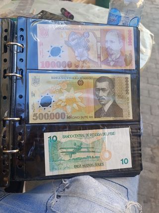 Banconote straniere Egitto e Tunisia