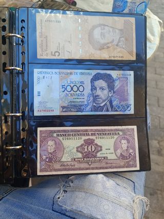 Banconote straniere Egitto e Tunisia