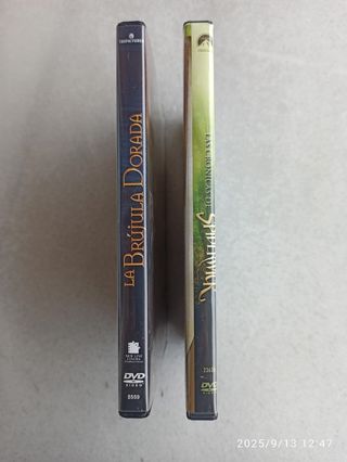 Lote 2 DVD Fantasía: Spiderwick y La Brújula Dorad