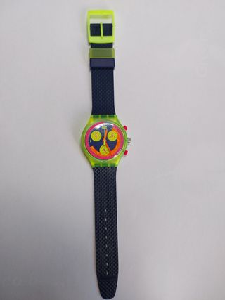 Swatch Chrono Grand Prix SCJ101 KM/H