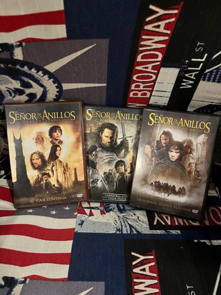 Saga El Señor de los Anillos DVD (Español)