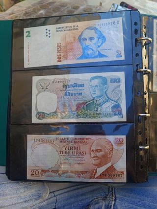 Banconote straniere: Venezuela, Polonia, Cina