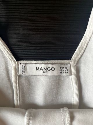 Top blanco tirantes finos