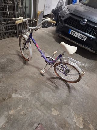 Bicicleta Orbea Papillon Morada