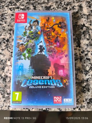 Nintendo Switch Minecraft Legends Deluxe Edition