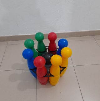 Juego de bolos para niños