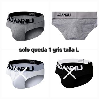 Slip ADANNU Gris Talla L