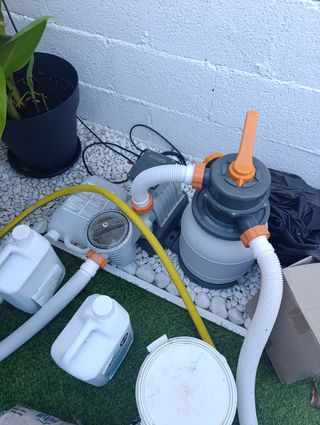 Piscina desmontable 3.66x1.20m con accesorios