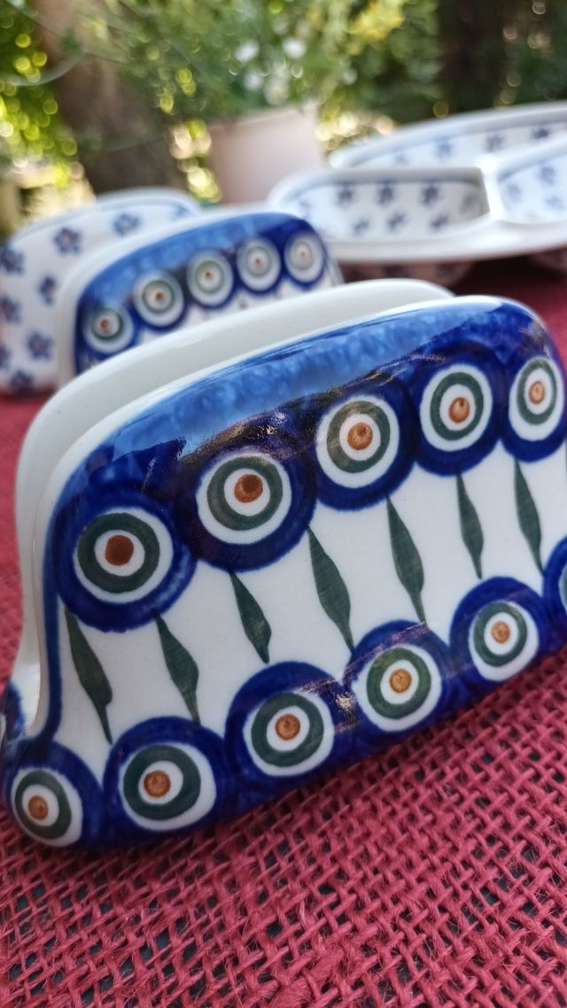 SET CERAMIKA ARTYSTYCZNA POLAND vintage 90