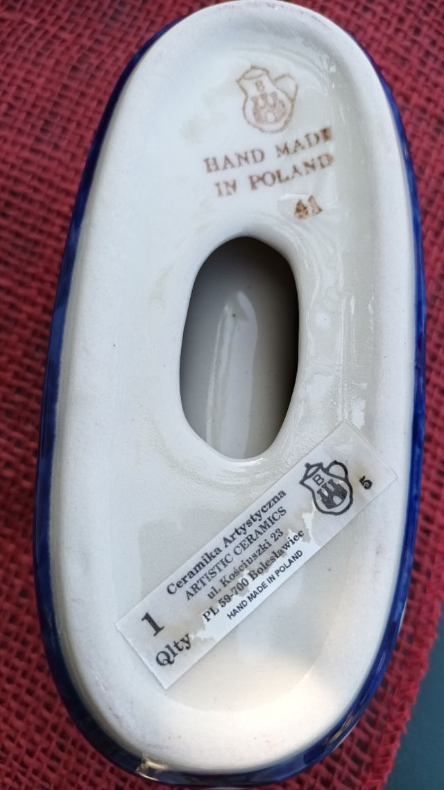SET CERAMIKA ARTYSTYCZNA POLAND vintage 90