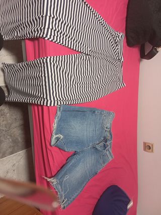 Pantalones rayas M
