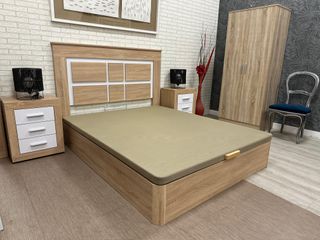 Canape, Mesitas y Cabecero Madera Oferta