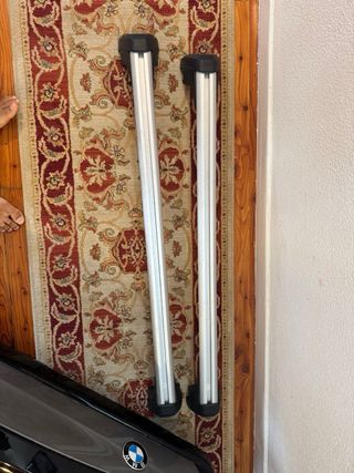 Cofre portaequipajes y baca