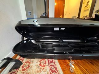 Cofre portaequipajes y baca