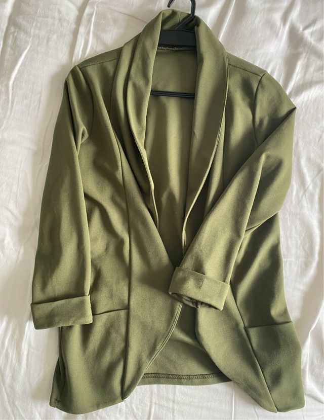 Americana verde oliva