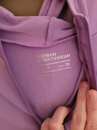 Sudadera Morada Talla S