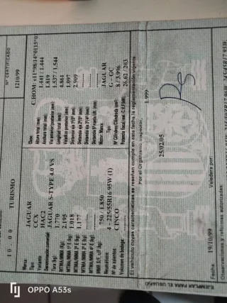 Despiece Jaguar S-Type V8 interior en cuero