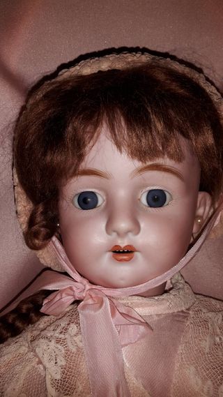 MUÑECA ANTIGUA FRANCESA H. LE COMTE L C D ancla 9