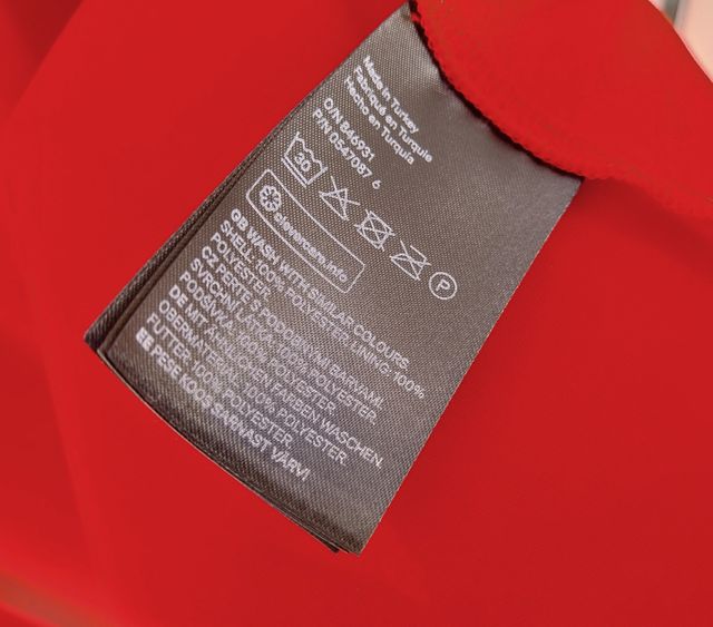 Falda maxi H&M roja talla 34