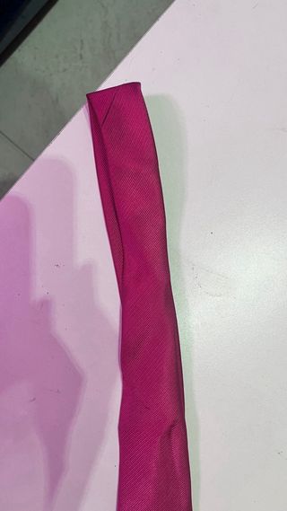 Corbata rosa