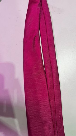 Corbata rosa