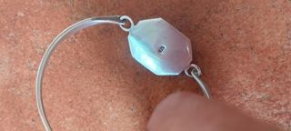 Pulsera Plata 925 con Piedra Onix Octogonal