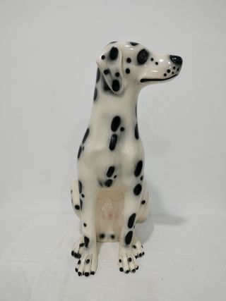Gran estatua Perro Dálmata Cerámica