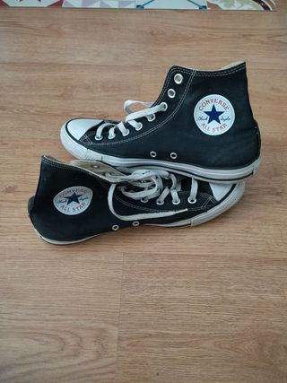 Zapatillas Converse Negras Mujer/Hombre Talla 42