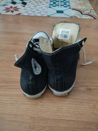 Zapatillas Converse Negras Mujer/Hombre Talla 42