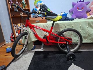 Bicicleta infantil B-Pro roja
