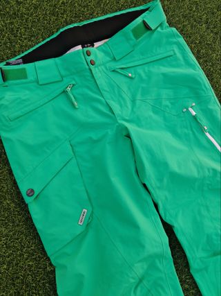 HALTI Pantalones de esquí verdes