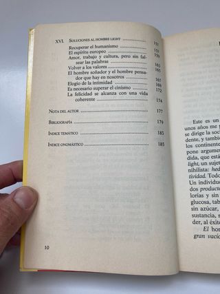 El hombre light: Una vida sin valores
