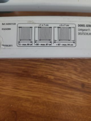 Barrera de seguridad a presión