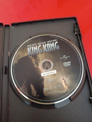 King Kong DVD Película Acción Aventura Fantasía