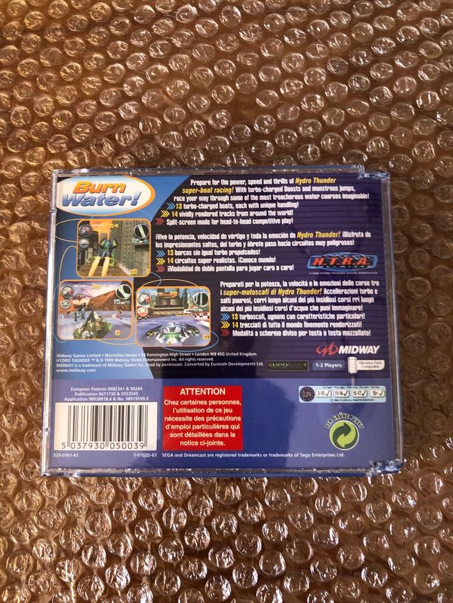 Hydro Thunder Sega Dreamcast