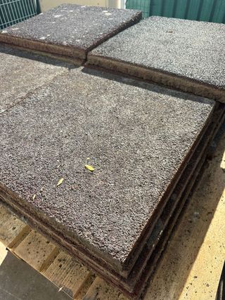 Losetas de caucho para exterior