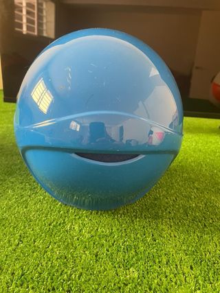 Casco de esquí azul para niño
