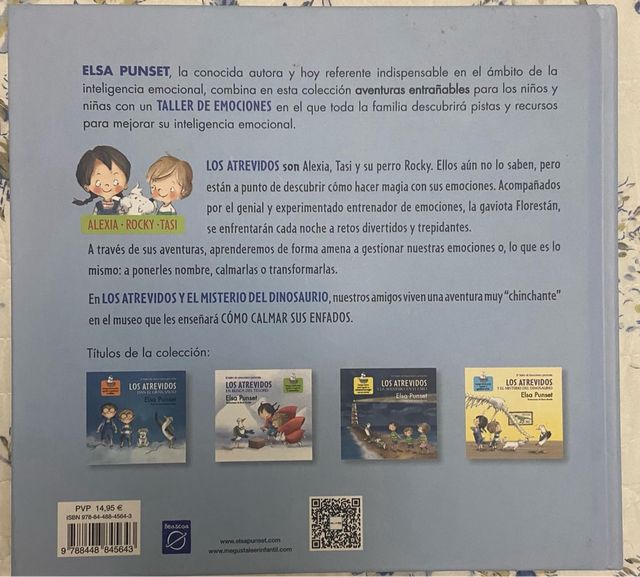 Los atrevidos y el misterio del dinosaurio