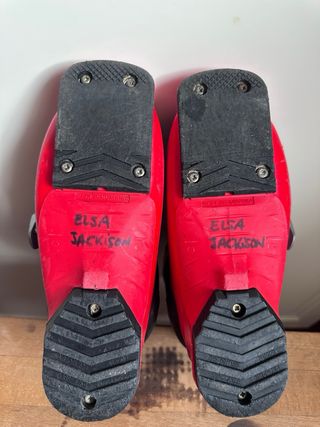 Botas de esquí T. 31 Salomon para niño. 