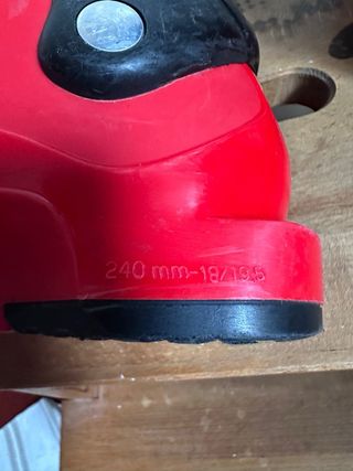 Botas de esquí T. 31 Salomon para niño. 