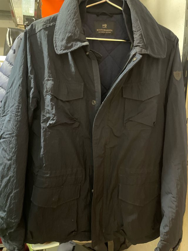 parca corta Scotch & Soda Talla M Azul