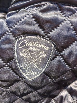 Chaqueta de cuero para moto